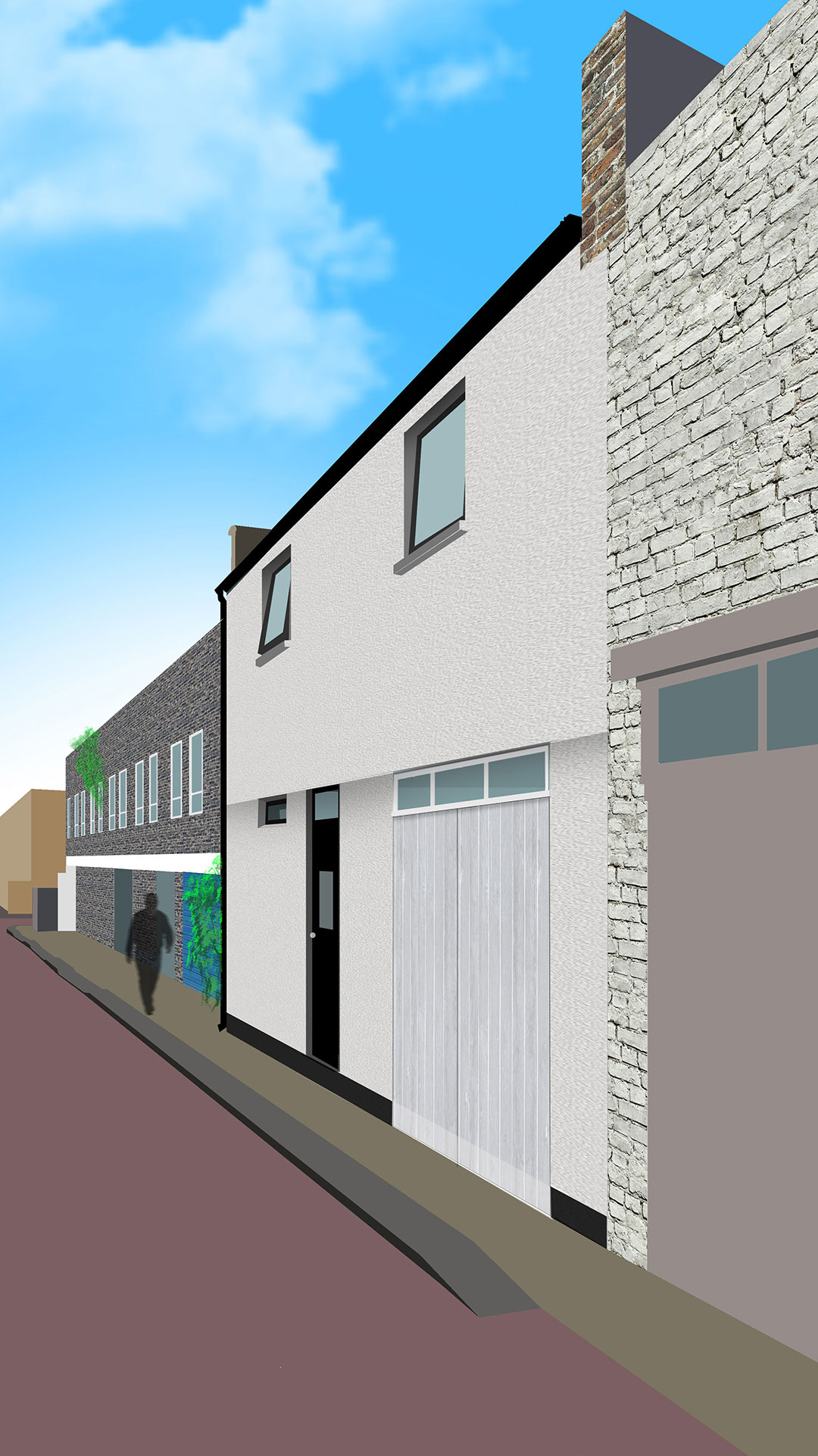 Camden Mews CGI Front View