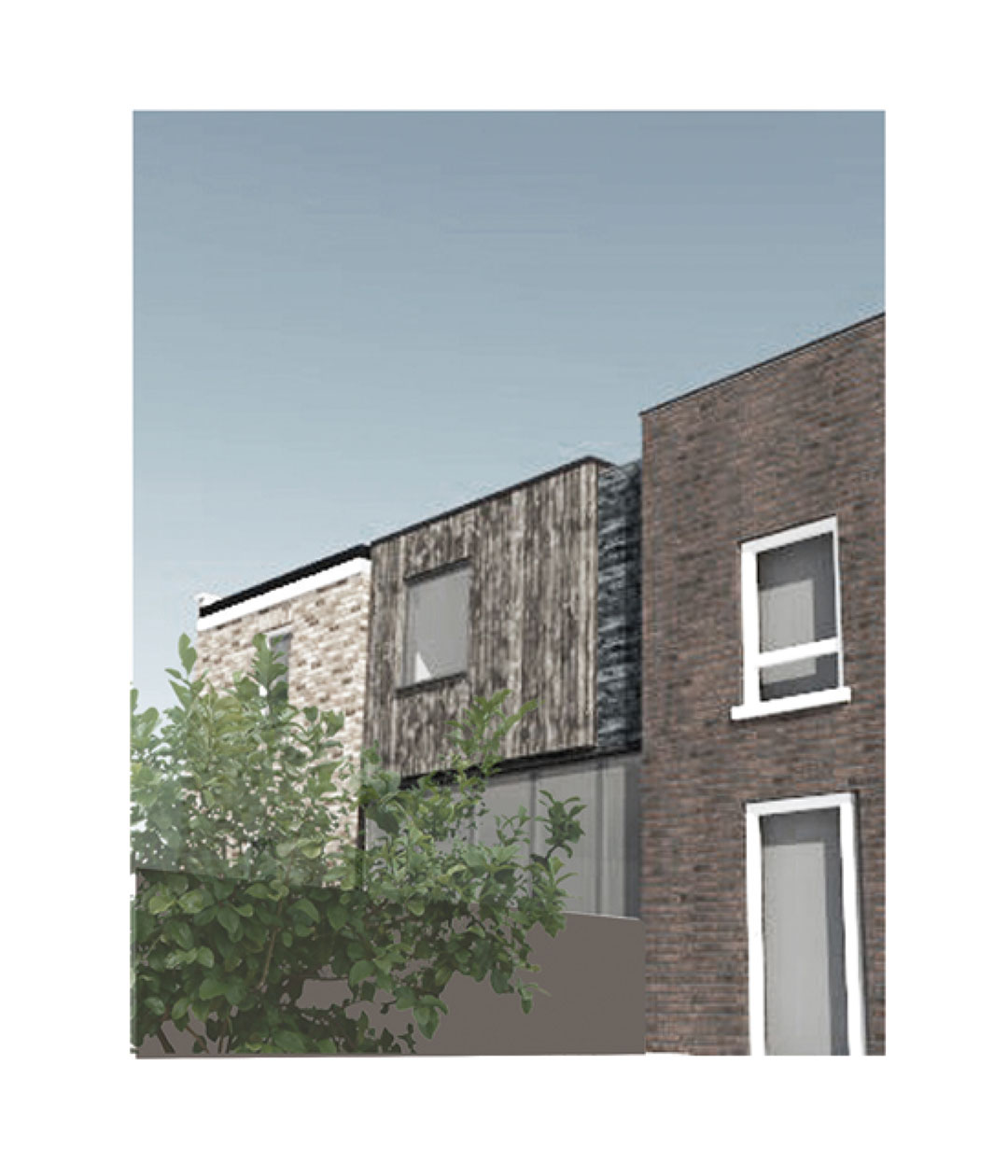 Camden Mews CGI Rear View 2