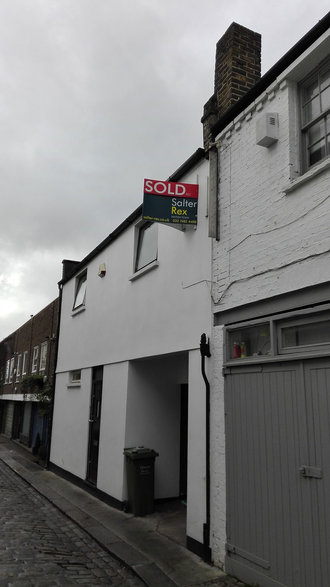 Camden Mews Outside Original Front Door