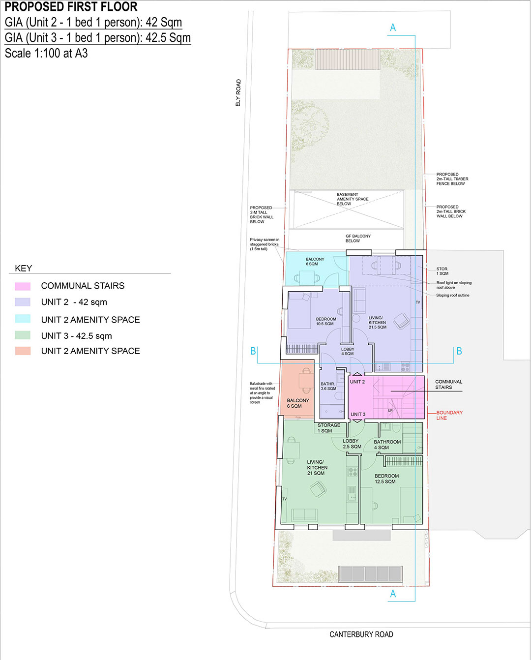 Canterbury Road First Floor Plan