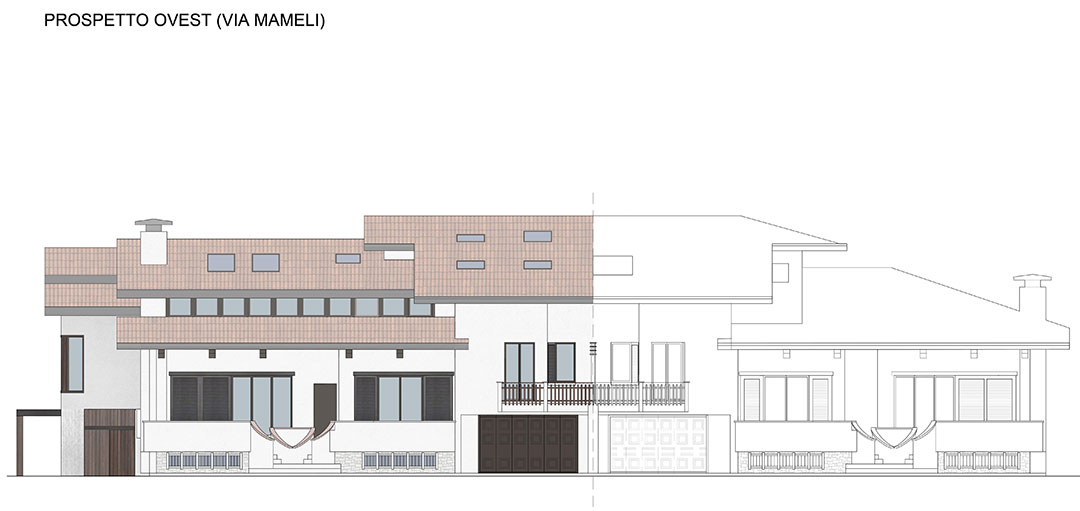 Castiglione Olona Proposed Side Elevation