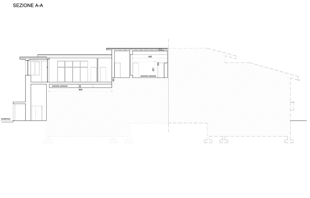 Castiglione Olona Side Elevation