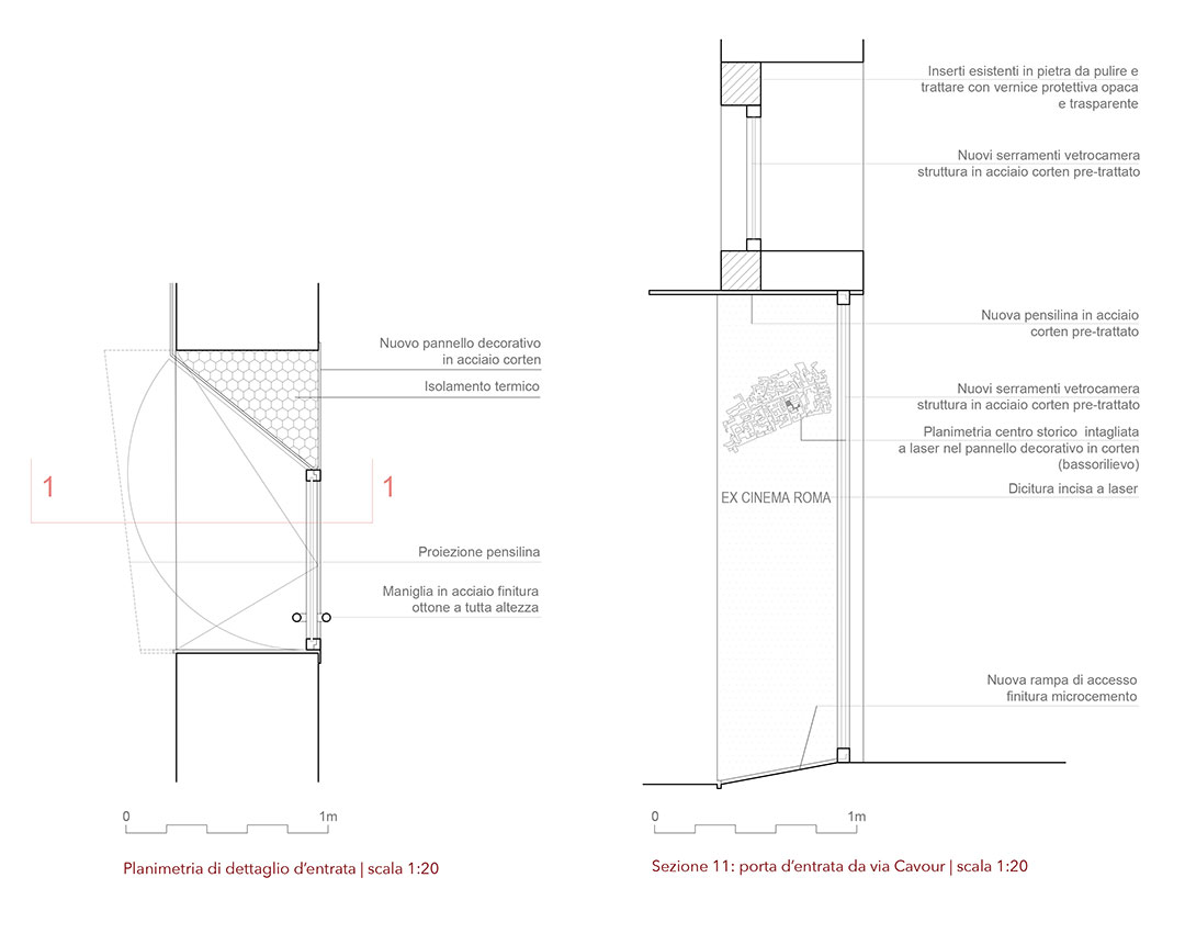 Ex-Cinema Roma Detailed Plan