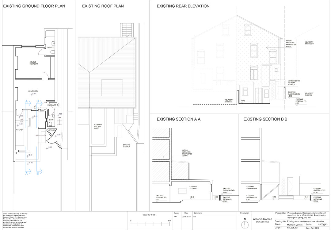 Existing Floor Plans Of Mill Hill Road