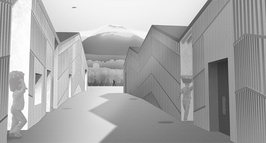 Pico design mountain view