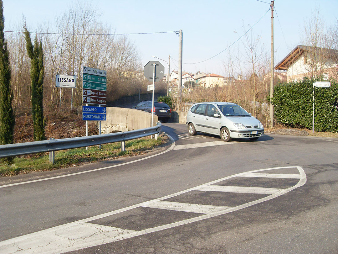 Ponte Lissago before reconstruction