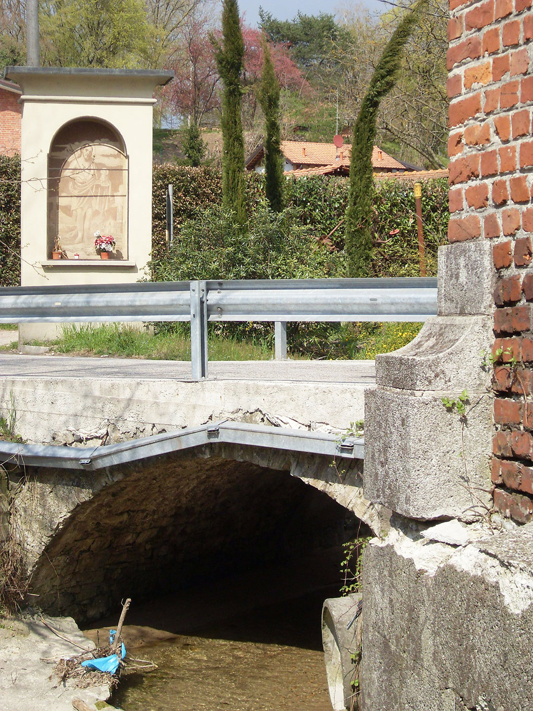 Ponte Lissago before work started