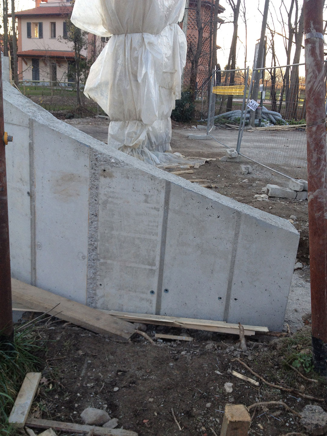 Ponte Lissago work in progress