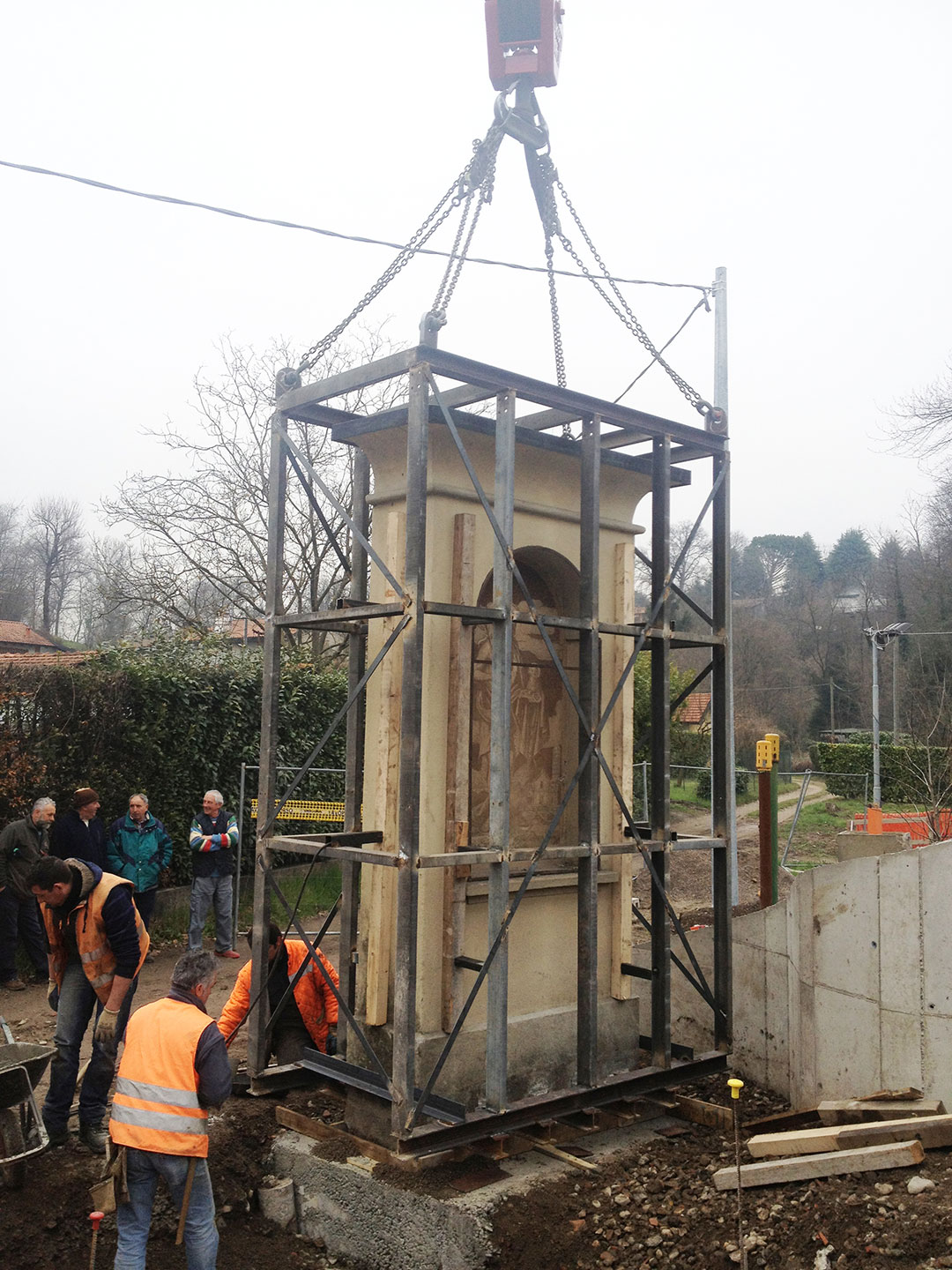 Ponte Lissago work site