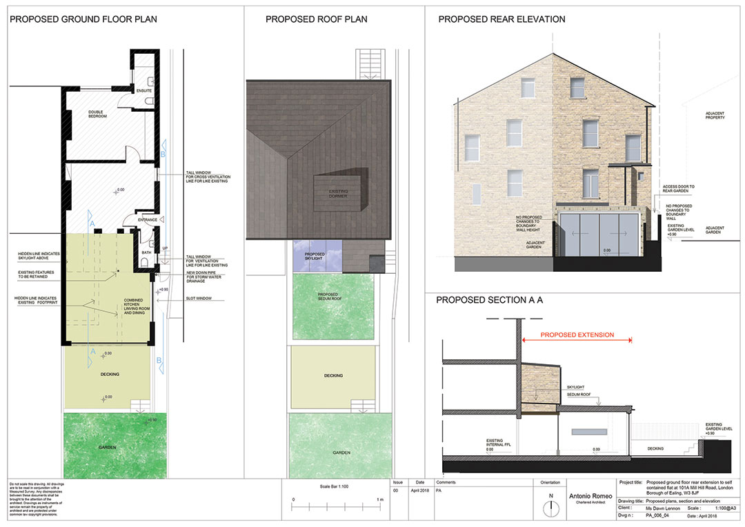 Proposed Architect Plans
