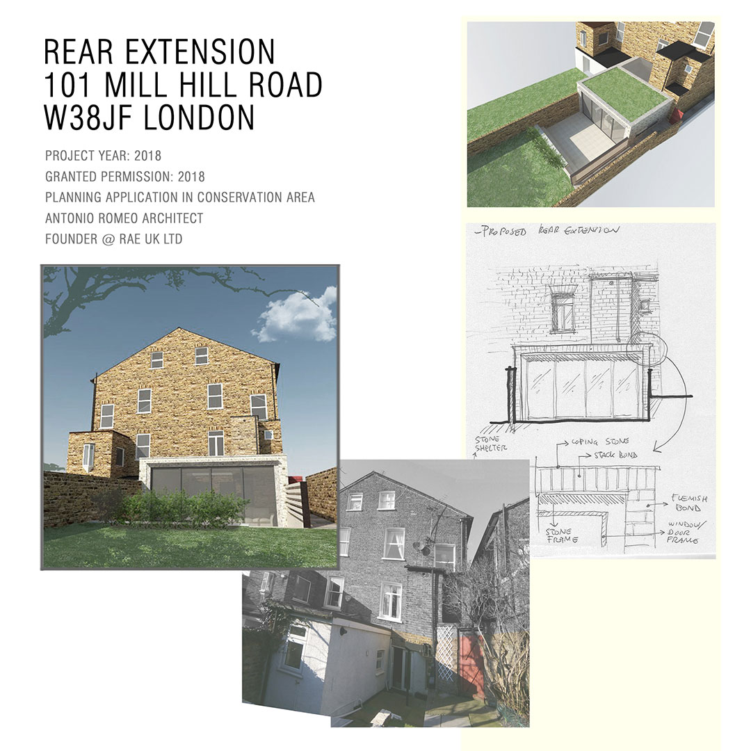Rear Extension Mill Hill Road London