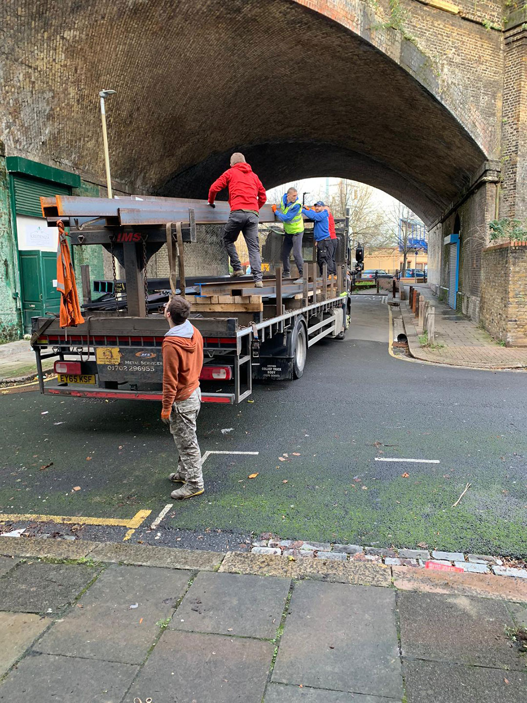 Southolm unloading