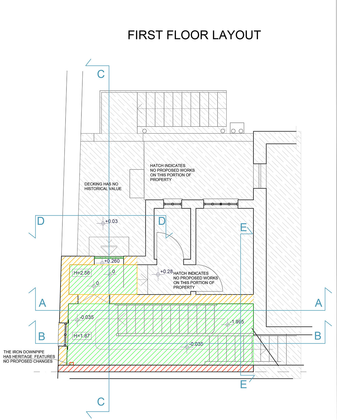 Tabard center first floor layout