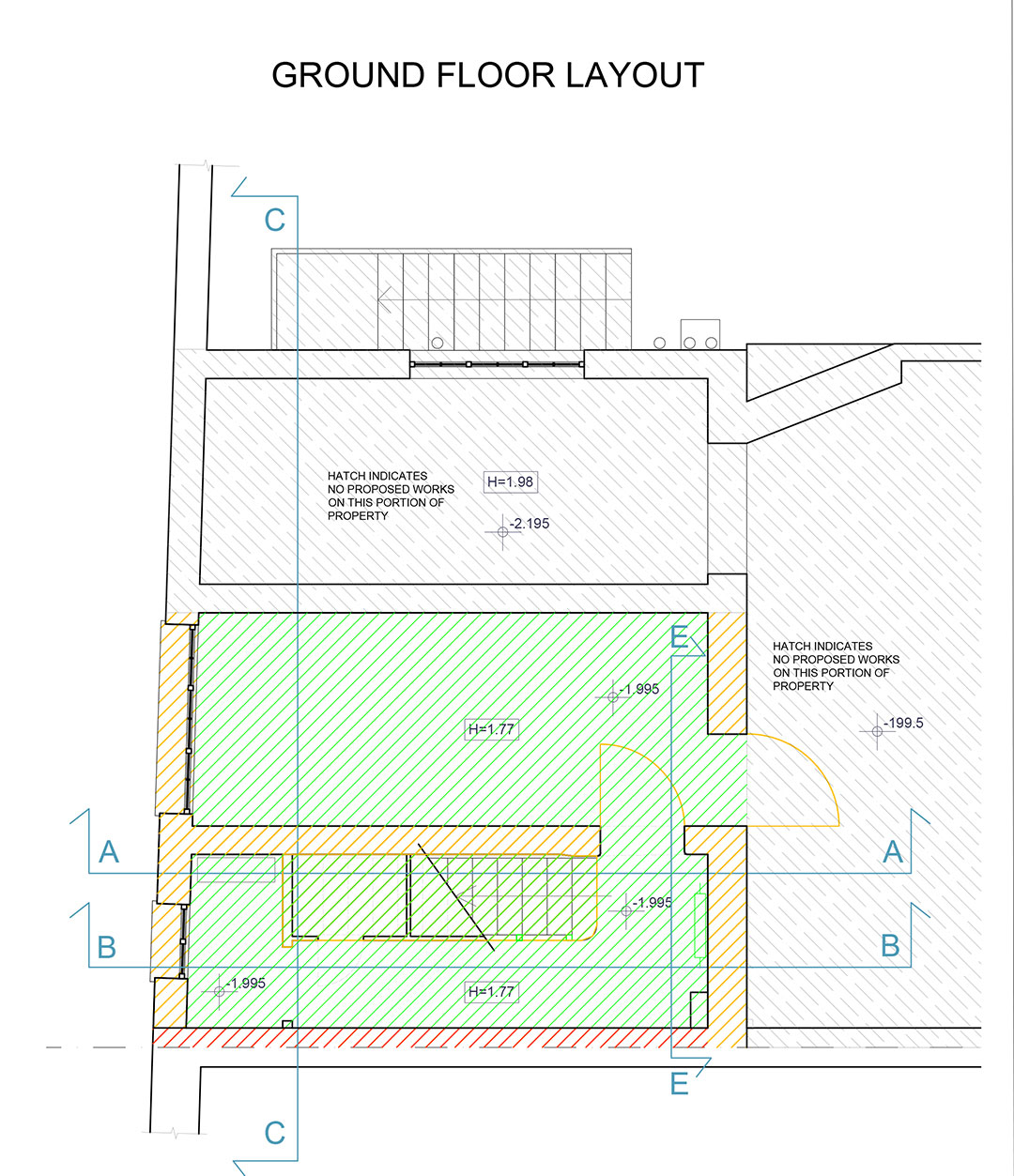 Tabard center ground floor layout