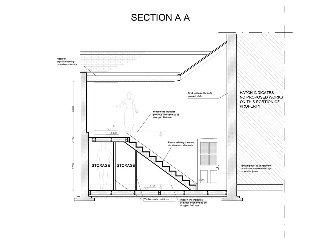 Tabard center section a a