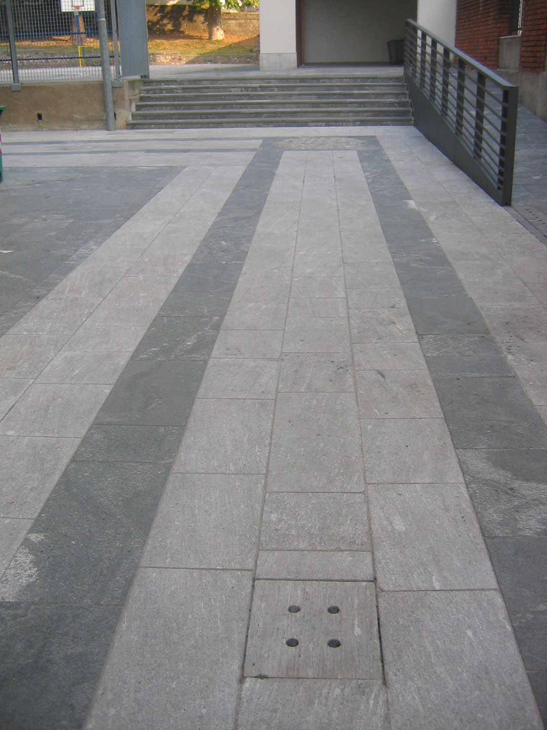 Villa Litta paving restored
