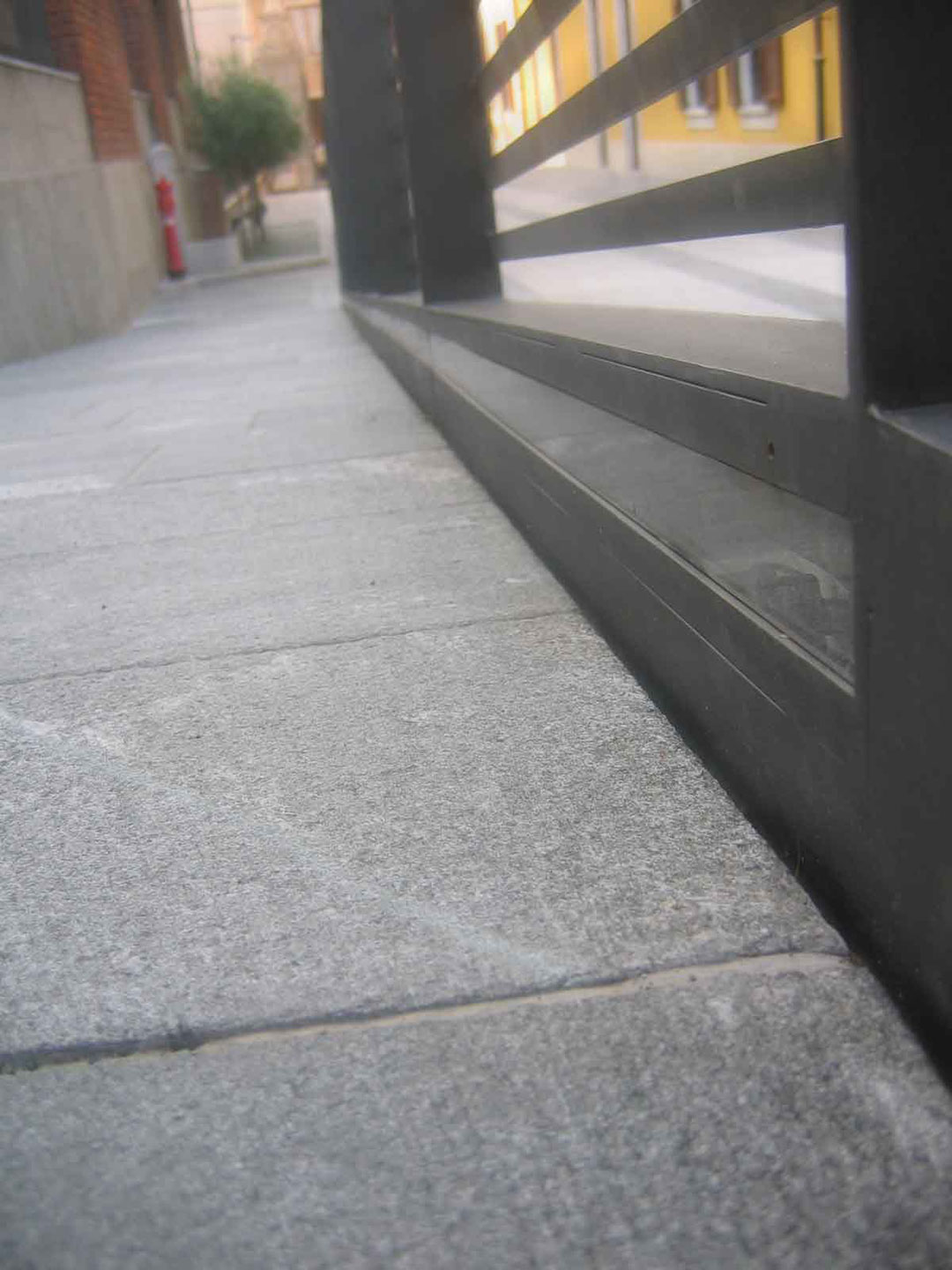 Villa Litta ramp built