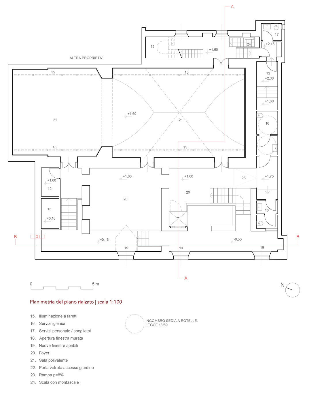 multi-functional space of the ex-cinema Roma